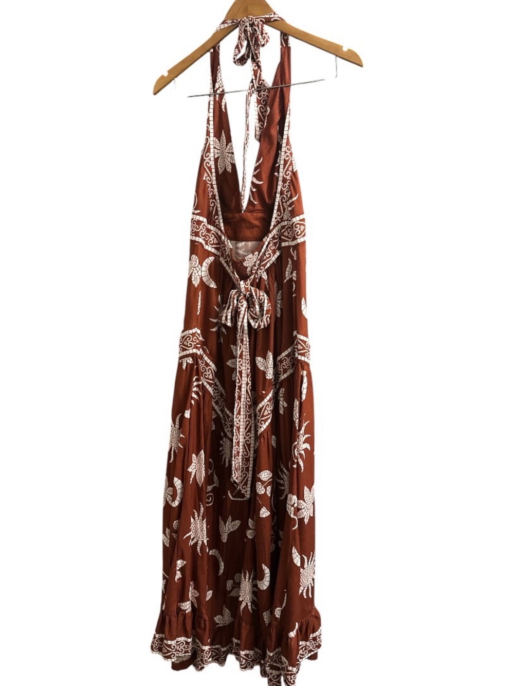 Anthropologie Celandine Scarf Dress Size M NWOT - Picture 5 of 6